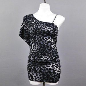 Rhapsody Women‎ Shirt Black Gray M